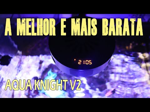 A MELHOR LUMINARIA E MAIS BARATA PARA AQUARIO MARINHO