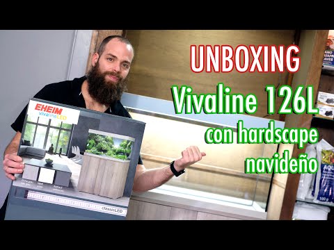 Acuario Eheim Vivaline – unboxing ? montaje ? + hardscape navideño ?