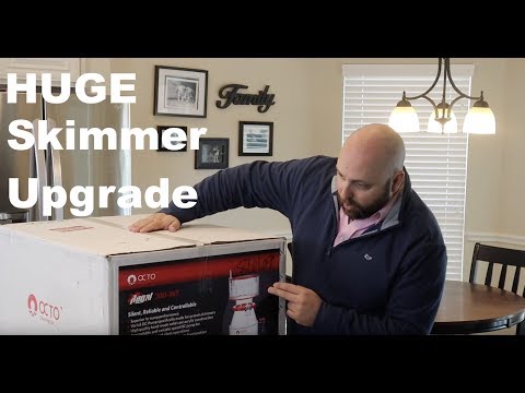 Adding a HUGE Skimmer! Reef Octopus 300INT 12" Skimmer