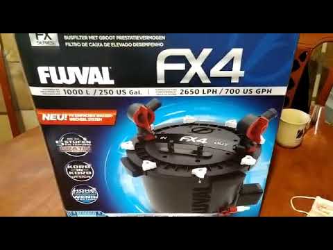 Akwarium u Arka Fluval fx4 -nowy zakup