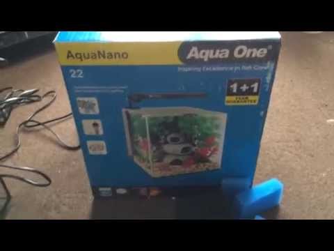 Aqua One AquaNano setup #1 filter setup