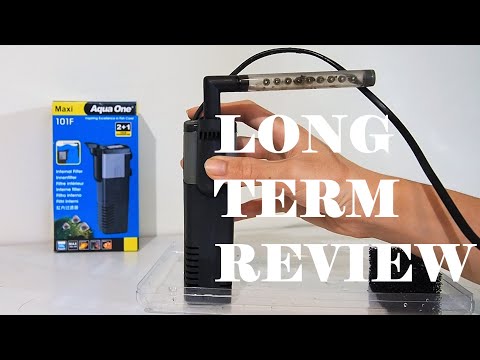 Aqua One Maxi 101F Internal Filter Review
