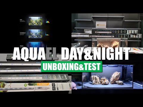Aquael Day&Night Oświetlenie LED Unboxing&Test