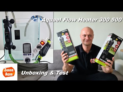 Aquael Flow Heater 300 , 500 W grzałka przepływowa do akwarium – Unboxing & Test