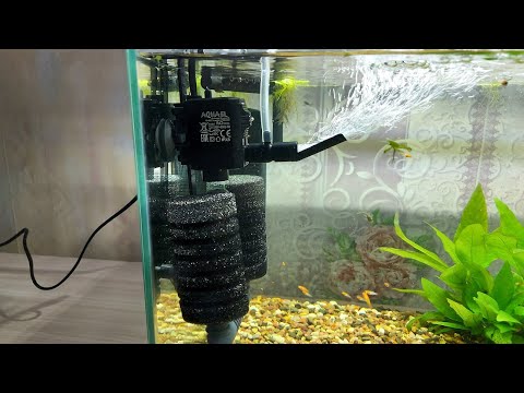 Aquael Pat Mini Filter для небольших аквариумов и его модернизация