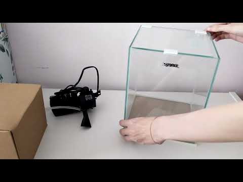 Aquael shrimp set smart 10 литров | Креветочник | Маленький аквариум | Полный набор для аквариума