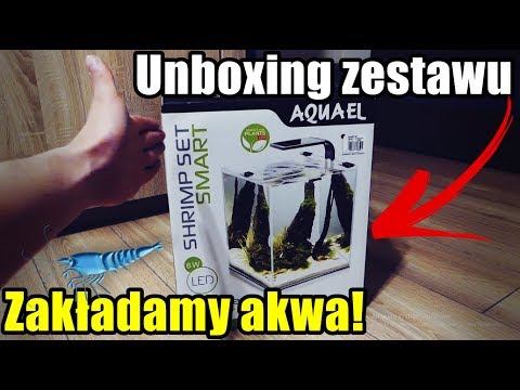 Aquael Shrimp Set Smart 30L Zakladamy Akwarium Na ZIEMII OGRODOWEJ !