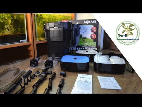Aquael Ultra max – filtr kanistrowy do akwarium. Pierwsze wrażenie.