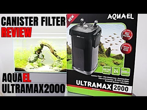Aquael ULTRAMAX 2000 – Canister Filter Review