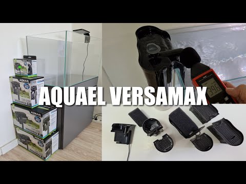 Aquael Versamax Filtry Kaskadowe FZN – mini, 1, 2, 3 Unboxing & Test