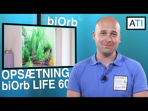 biOrb LIFE 60 liter – Opsætning