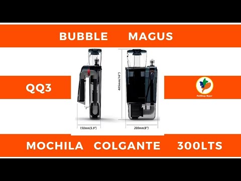 Bubble Magus Skimmer Mochila qq3 espumador externo