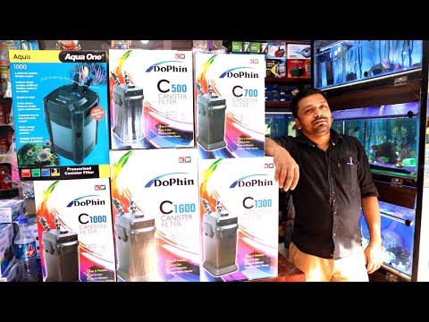 Budget Canister Filter at Sudhir Fish Aquarium||Aqua one, Dophin C 500,C700,C1000 Canister Filter