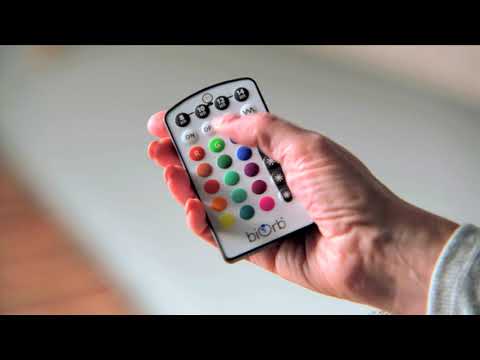 Change the colour of your biOrb at the touch of a button