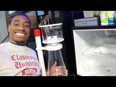 Christmas Gifts For My Reef Tank Bubble Magus Curve 7 Unboxing & A Mini Fridge!!!