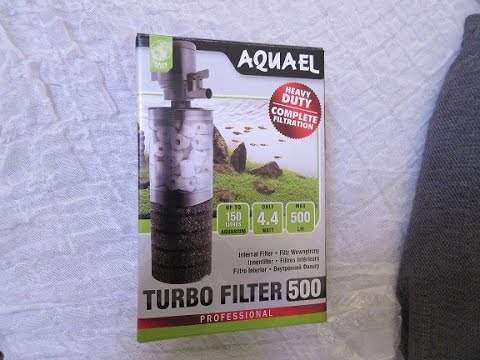 Внутренний фильтр для аквариума – aquael turbo filter 500!