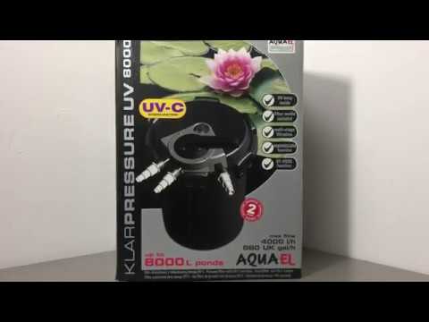 Напорный фильтр для пруда Aquael KlarPressure UV 8000 Польша