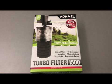 Обзор Фильтр для аквариума внутренний Aquael Turbo Filter 1500, турбо до 400 л