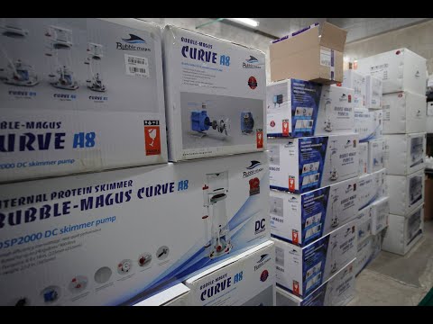 فتح وترکیب اسکیمر بابل ماجوس كيرف ايه 8 BUBBLE MAGUS curve A8 UNBOXING & ASSEMBLY