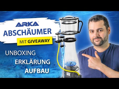 Der ideale Abschäumer für dein Meerwasseraquarium – ARKA Core – ERKLÄRUNG, AUFBAU & GEWINNSPIEL.