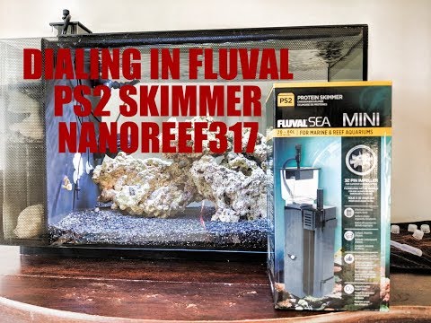 Dialing in the Fluval PS2 Protein Skimmer