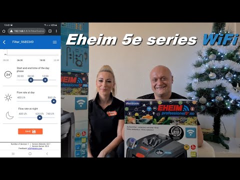Eheim 5e series – filtry zewnętrzne sterowane przez Wifi Unboxing & Test