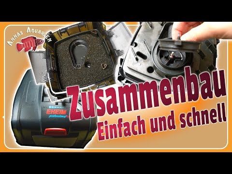 Eheim professionel 4+ Filter – Einfaches Zusammenbauen nach Reinigung