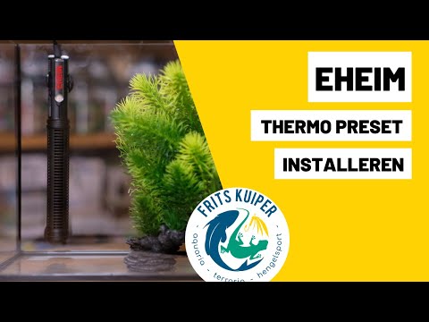 Eheim Thermopreset installeren