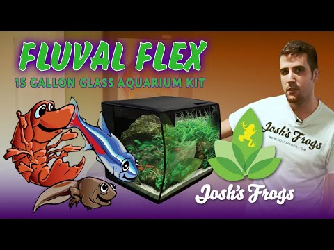 Everything about the Fluval FLEX Glass Aquarium Kit.