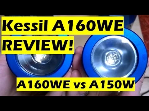 ? Kessil A160WE Review and Unboxing with A150W comparison.