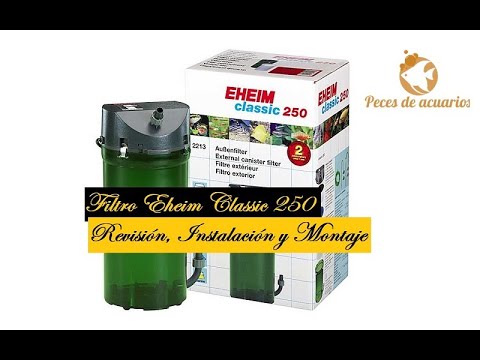 ? Filtro Eheim Classic 250 ? Revisión, Instalación y Montaje