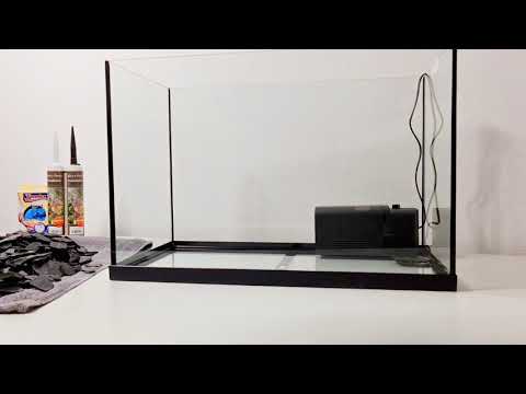 Fast forward: easy small paludarium from a 70 liter Juwel aquarium set