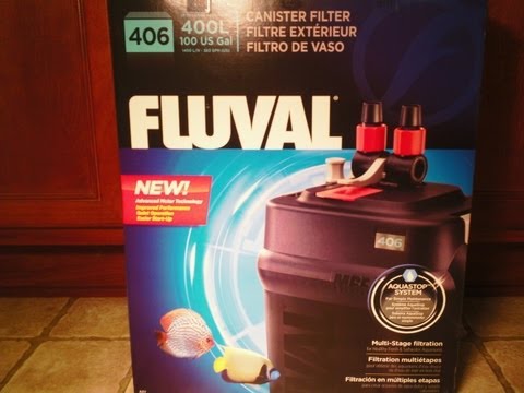 Fluval 406 Canister Filter for Turtle Aquarium Unboxing First Impressions Review