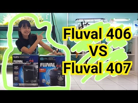 Fluval 406 vs Fluval 407 Unbox Review 开箱介绍