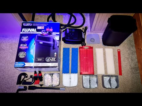 Fluval 407 Canister filter Unboxing!