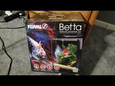 Fluval Betta Premium kit unboxing