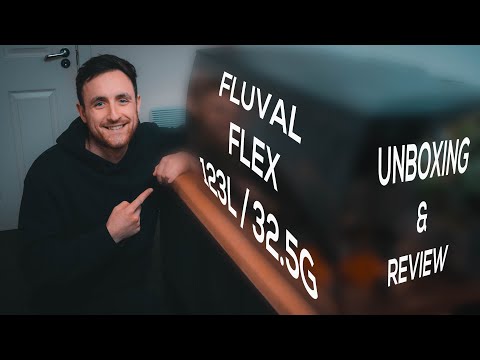 Fluval Flex 123L / 32.5G –  Aquasky 2.0 – Unbox & Review
