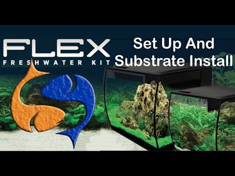 Fluval Flex Set Up And Substrate Install, What A Disaster!