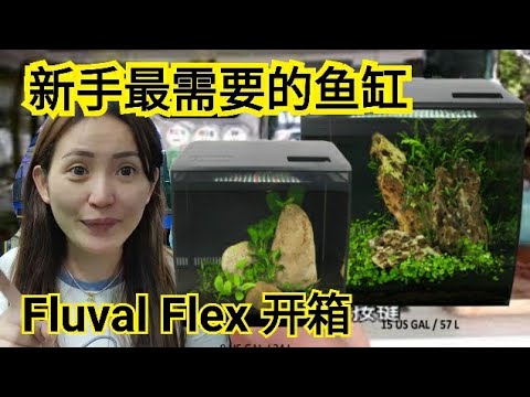 Fluval Flex unbox开箱！！ easy maintaine Aquarium 适合新手的鱼缸