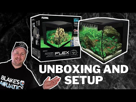 Fluval Flex Unboxing and Setup – The Best All-In-One Aquarium Kit?