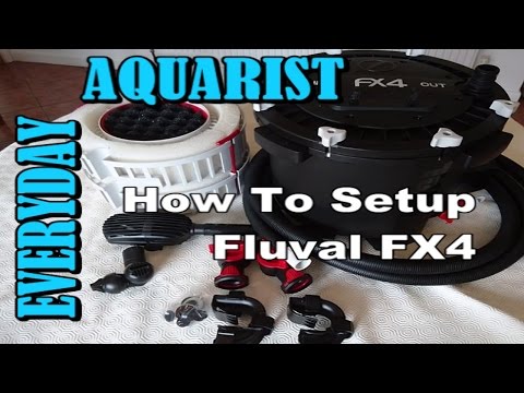 Fluval FX4 / FX6 Filter: How to Setup