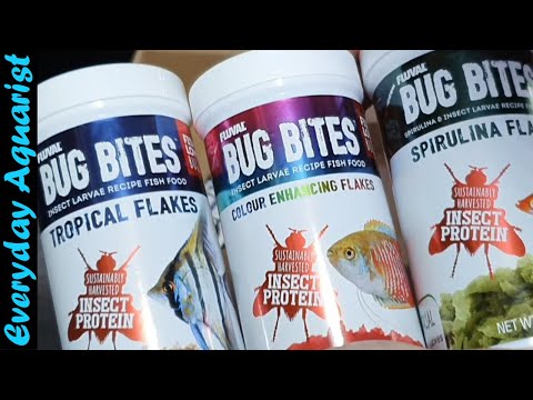 FLUVAL Sent Me All This STUFF! NEW Fluval Bug Bites FLAKES