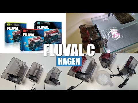 Hagen Fluval C2 C3 C4 -Filtry Kaskadowe Unboxing&Test
