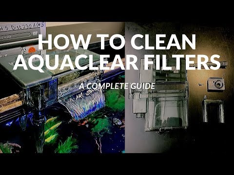 How to Clean AquaClear Filters