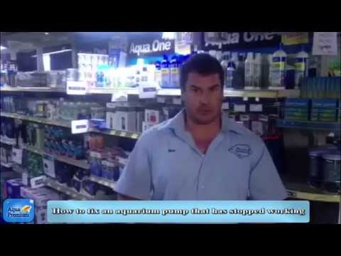 How to fix an aquarium pump that has stopped working Ex Aquael Pump