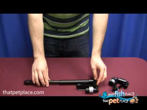 How to Install the Fluval G Series Canister Filter for Aquariums