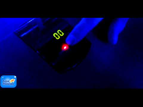 How to set the lights on the Aquael Reefmax
