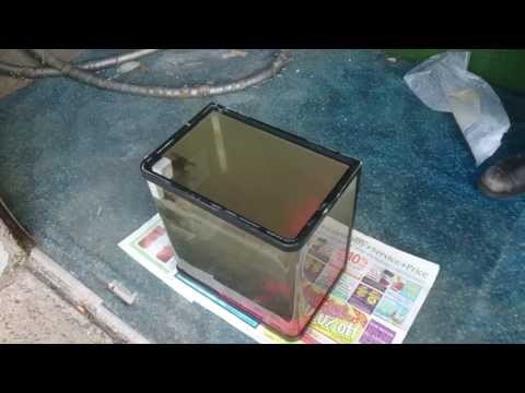 How to test if your Aqua One fish tank actually leaks