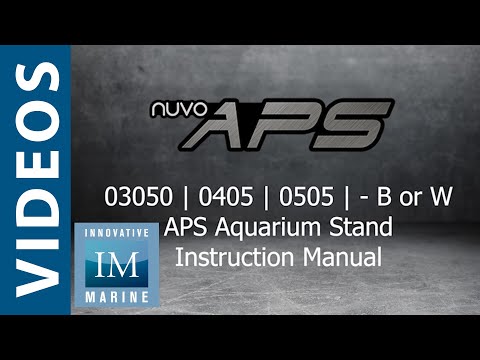 03050, 0405, 0505, Innovative Marine 20g, 25g, 30g, 40g, APS Stand Assembly