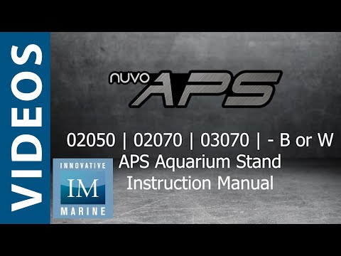 02050 | 02070 | 03070 – B or W APS Aquarium Stand Instruction Manual